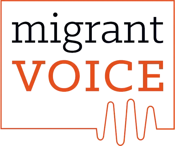 logo de Migrant Voice